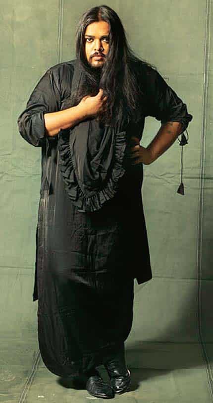 Shape shifter: Long hair, nose ring, kohl - Kallol Dutta is still all male (Photo: Bikramjit Bose) Shape shifter: Long hair, nose ring, kohl - Kallol Dutta is still all male (Photo: Bikramjit Bose)
